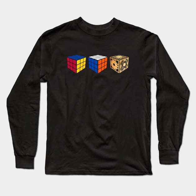 Rubik Rubik Lament Long Sleeve T-Shirt by MondoWarhola